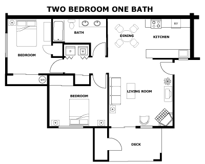 2BR/1BA - Devonwood & First Place