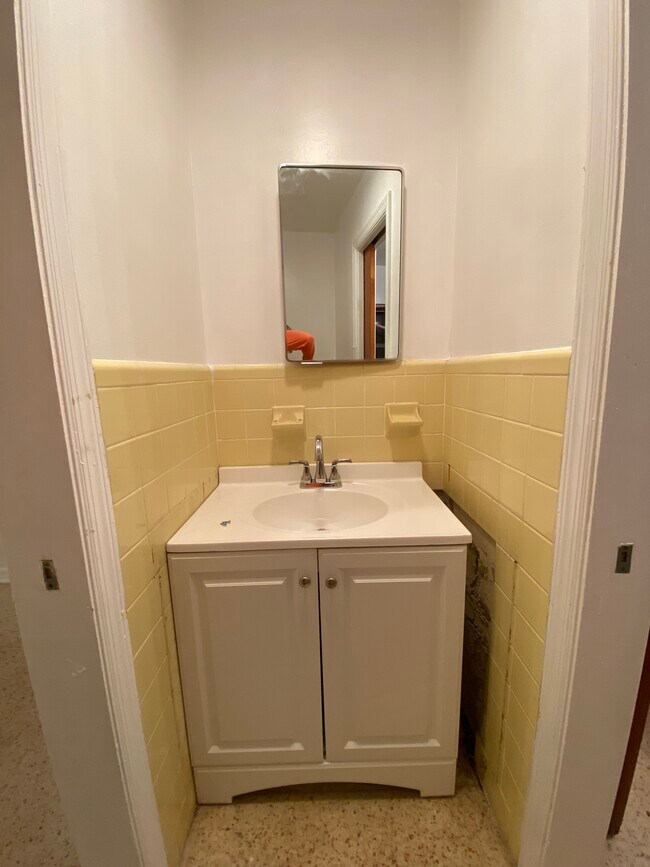 Half Bath sink - 133 Clark St