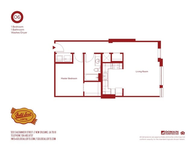 Floorplan - Gold Seal Lofts
