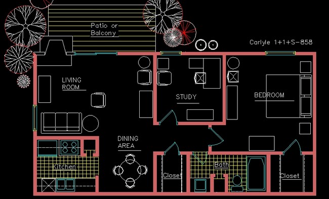 Floorplan - Carlyle Place