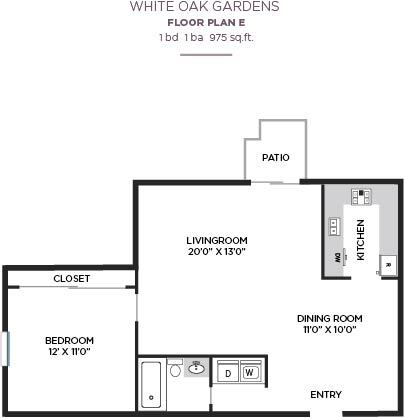 Floorplan - White Oak Gardens