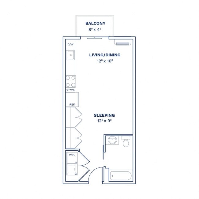 Floorplan - Cobalt Lofts