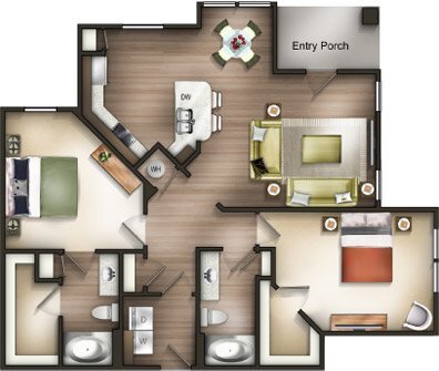 Floorplan - Creekside at Providence