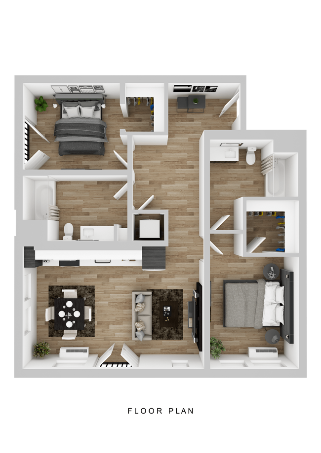 Floorplan - Hyas Point Apartments