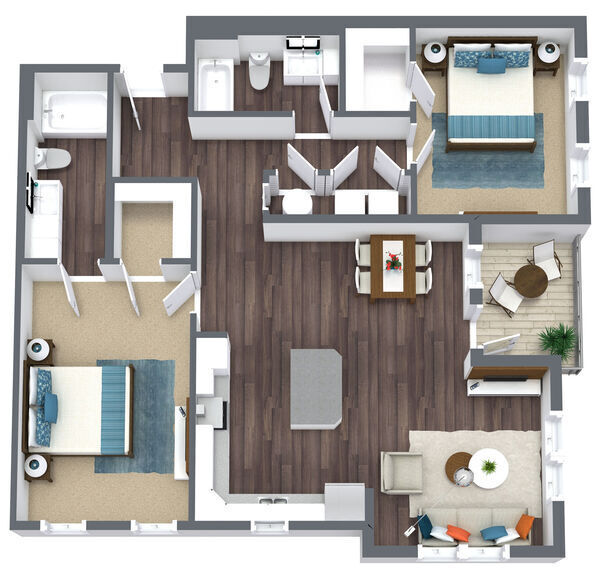 Floorplan - The Villas at Trevi Village