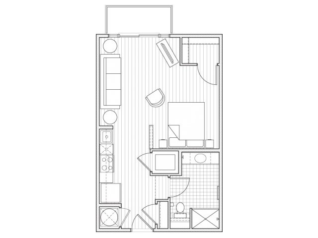 alpha-mill-apartments-studio-floor-plan-0X1-S2 - Alpha Mill