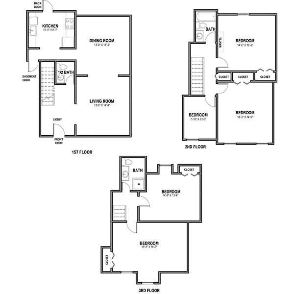 Floorplan - Walnut on Wightman