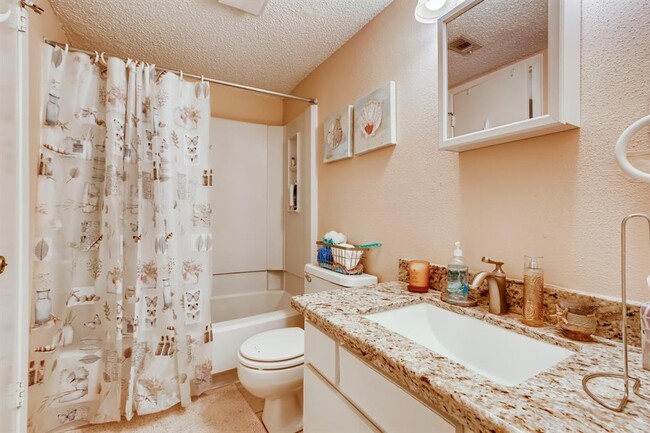 Downstairs private bath just for you. - 13449 Garden Grv