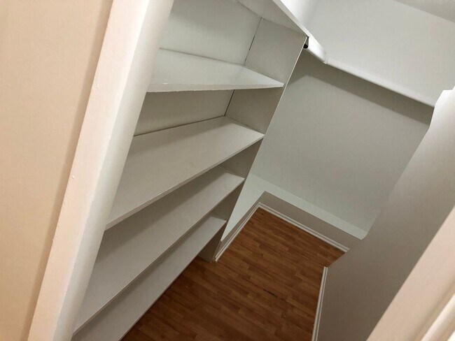 Walk in closet room has a lot of extra storage space - 8315 Karam Blvd