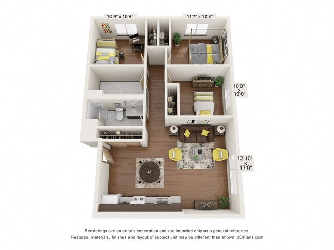 Floorplan - Flourish on Rainier