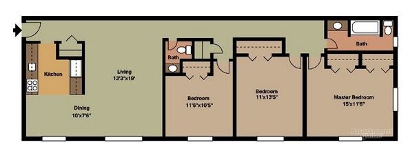 Floorplan - Royal Apartments