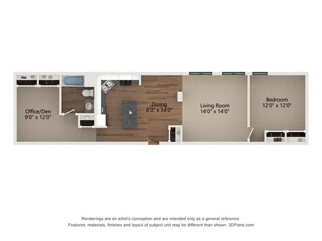 Floorplan - Depere Lawton Foundry