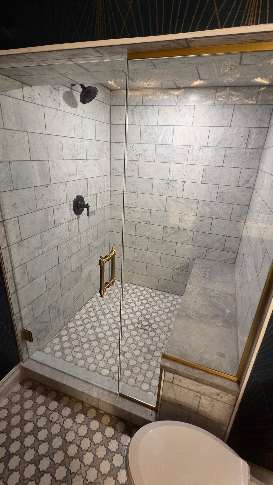 Lower level steam shower - 3230 Lyndale Ave N