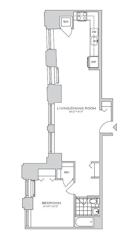 Floorplan - 70 Pine Apartments