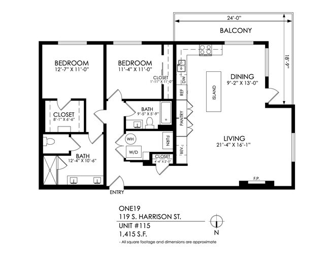 Floorplan - One19 Cherry Creek