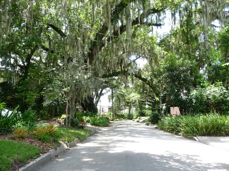 Located at the corner of Delaney Ave and Phillips Place. This is Phillips Place - 1010 Delaney Ave
