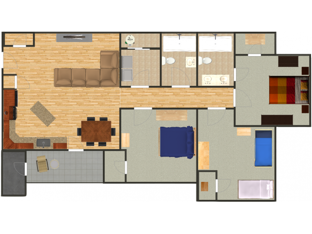 Floorplan - Creekside Oaks