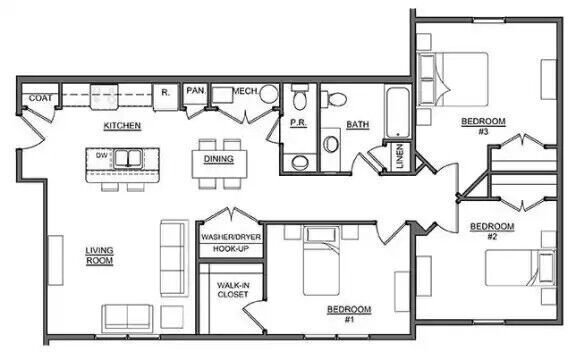 Floorplan - Stone Ridge Commons