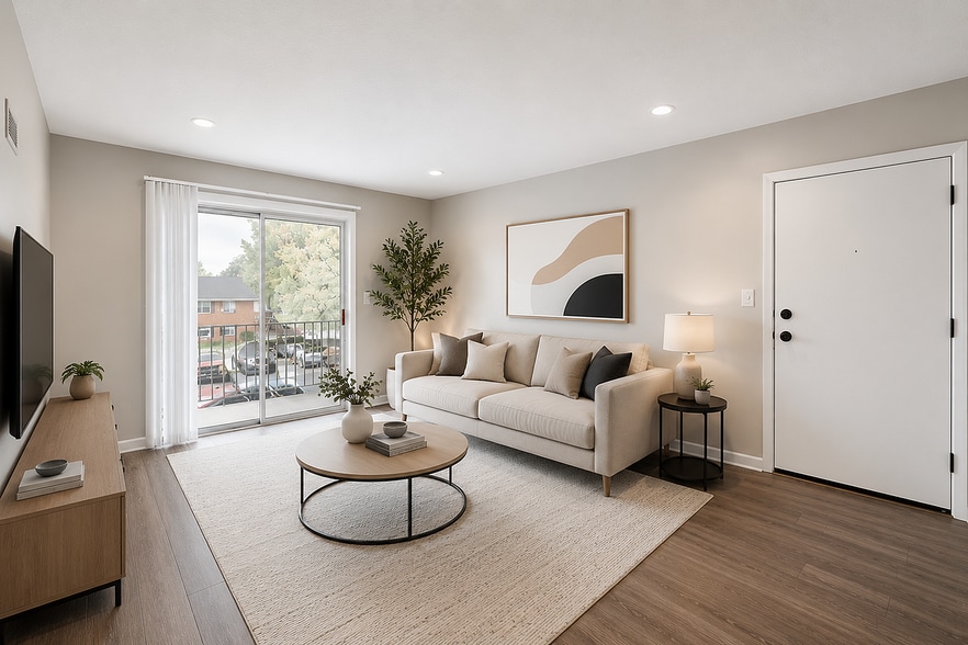 Living - Blue Ridge Apartments