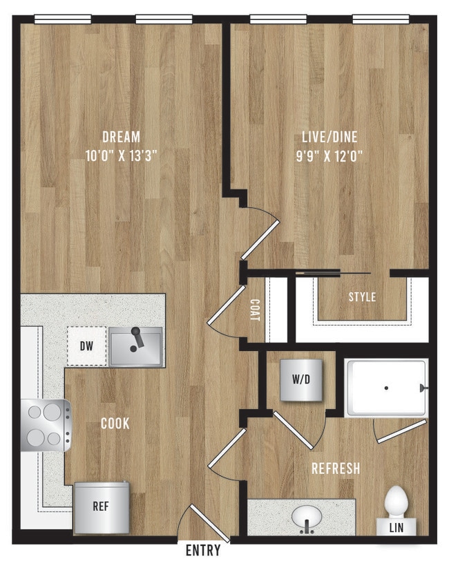 Floorplan - Victor Prosper
