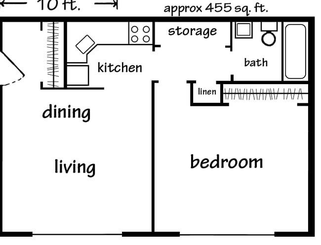 1BR/1BA - Shamrock Gardens