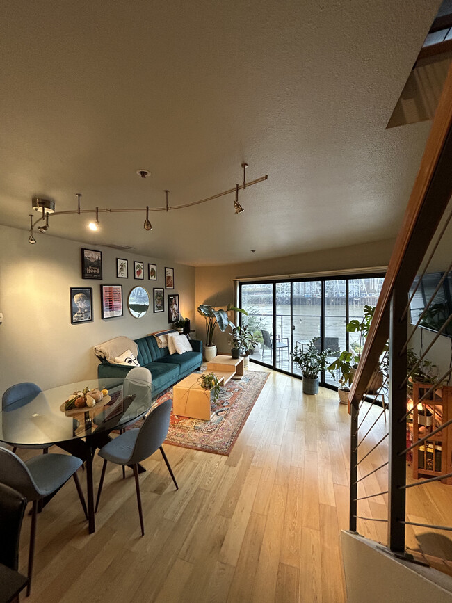 Living Room, view from Pantry area - 710 NW Naito Pky