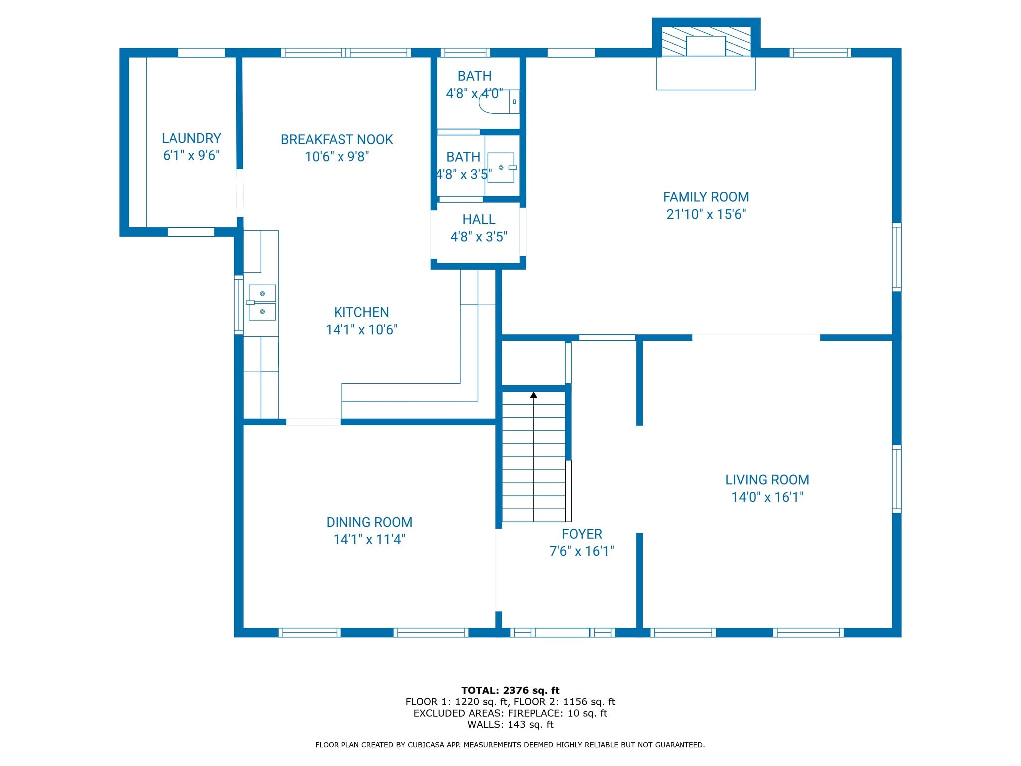 First Floor - 1441 Stonegate Pass