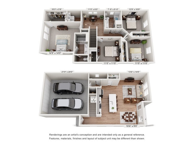 Floorplan - Altura Luxury Rental Homes