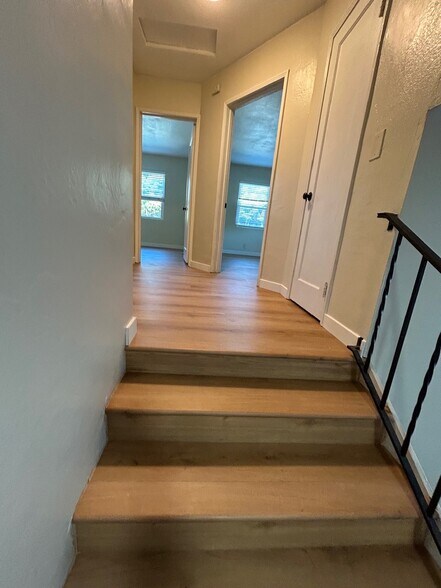 Staircase to Bedrooms/Bath - 343 Foothill Blvd