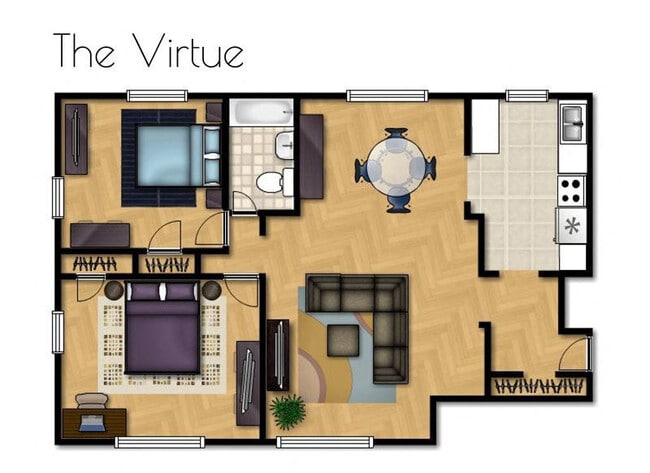 Floorplan - 1609 N. Prospect Avenue
