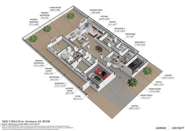 Building Photo - 3405 S 183rd Dr