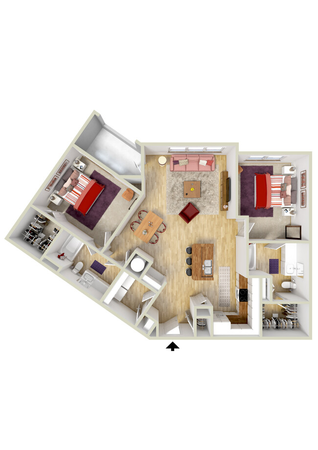 Floorplan - 4700 Colonnade