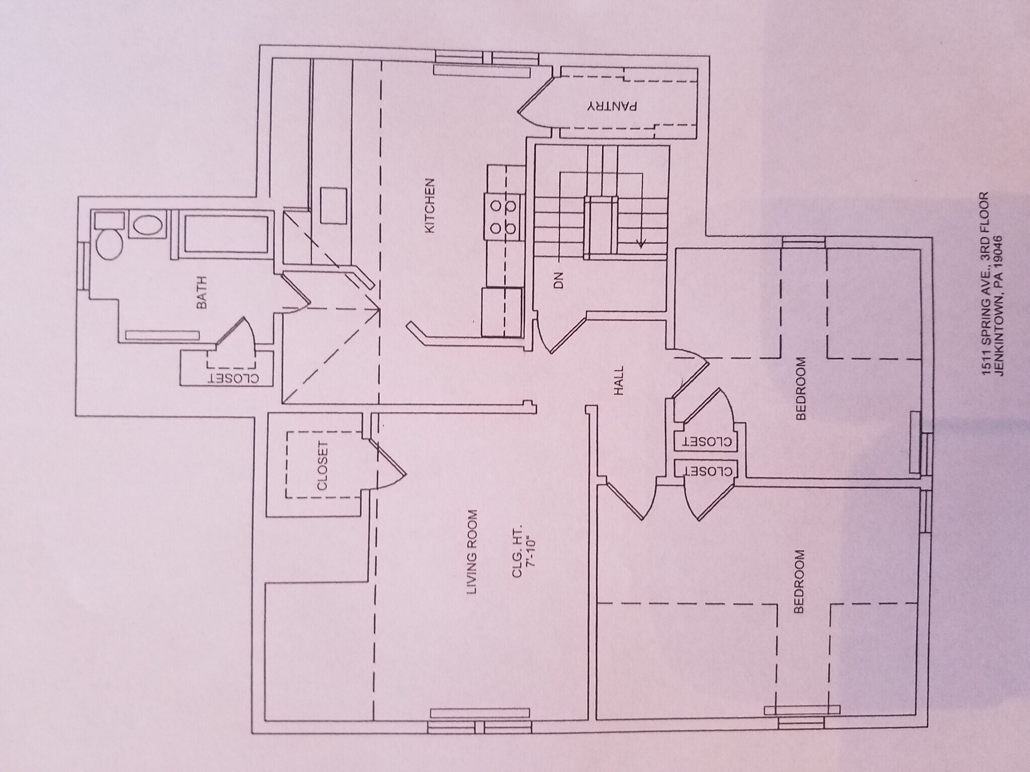 Floorplan - 1511 Spring Ave