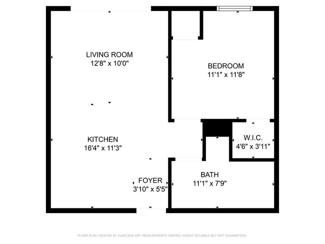 1 Bedroom Floorplan - The Links
