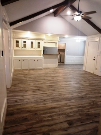 Another view of family room showing additional storage and dry bar area - 2518 Water Rest Dr