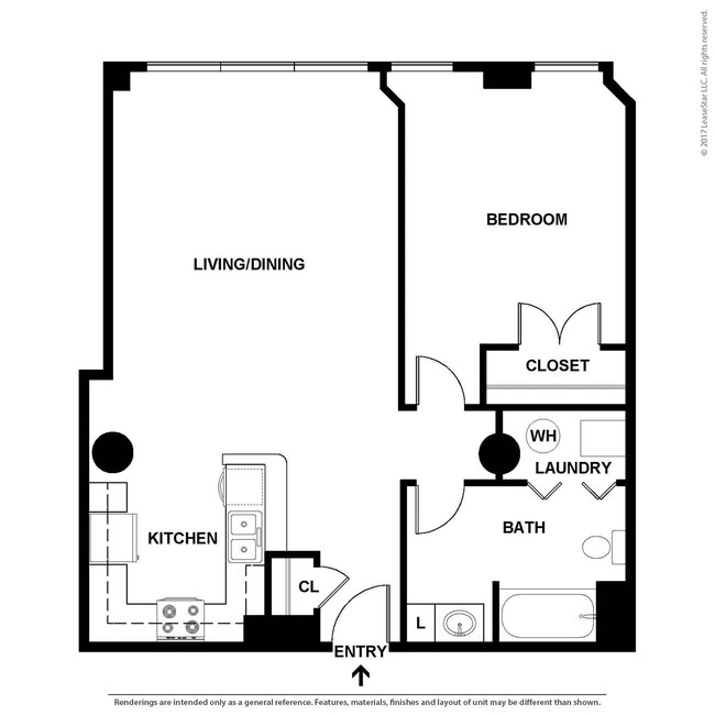 Floorplan - GE Tower by Cortland