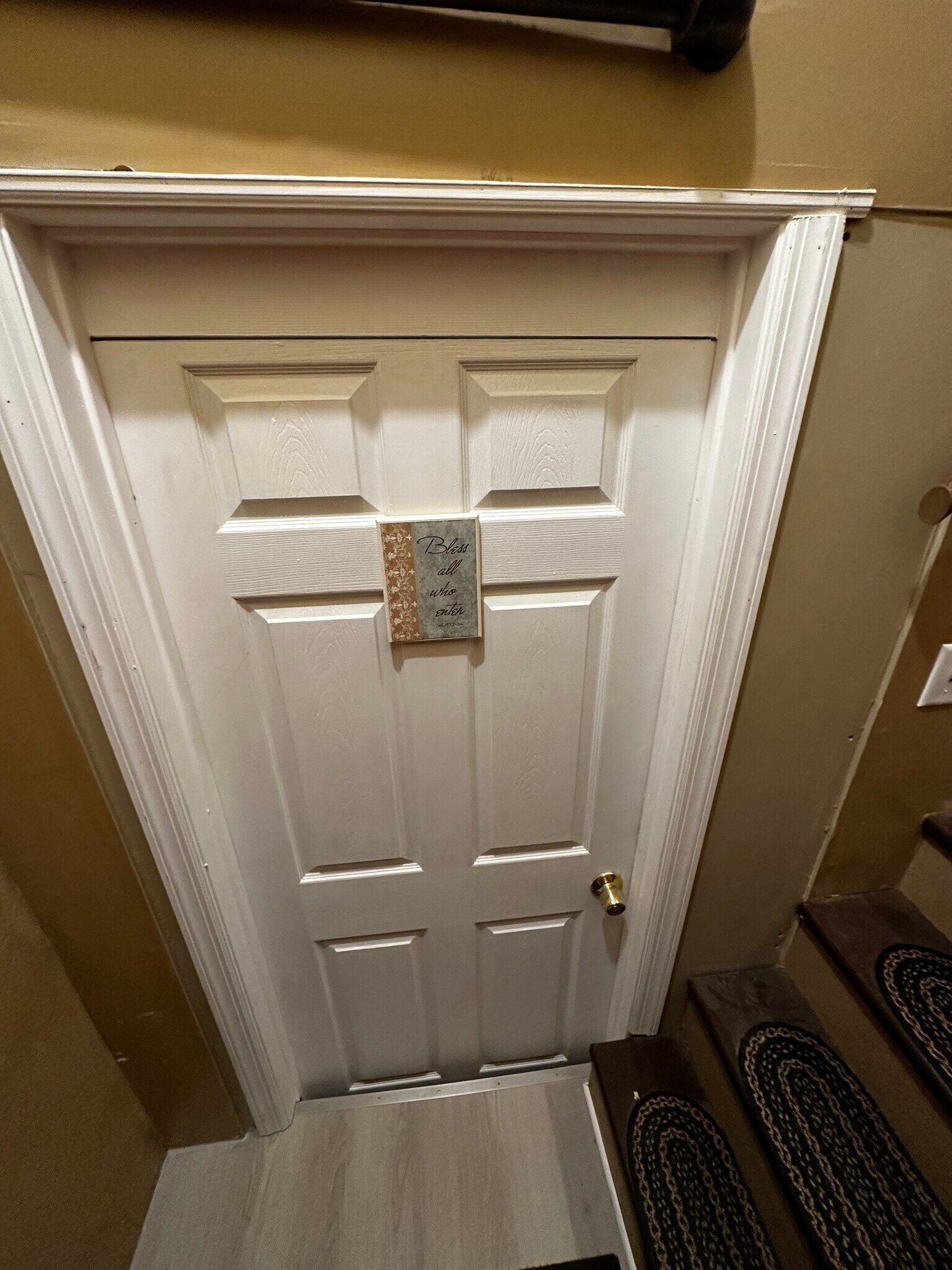 Inside door - 39 Bartholdi Ave