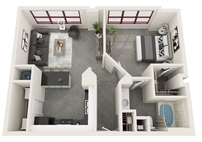 Floorplan - Tribune Lofts