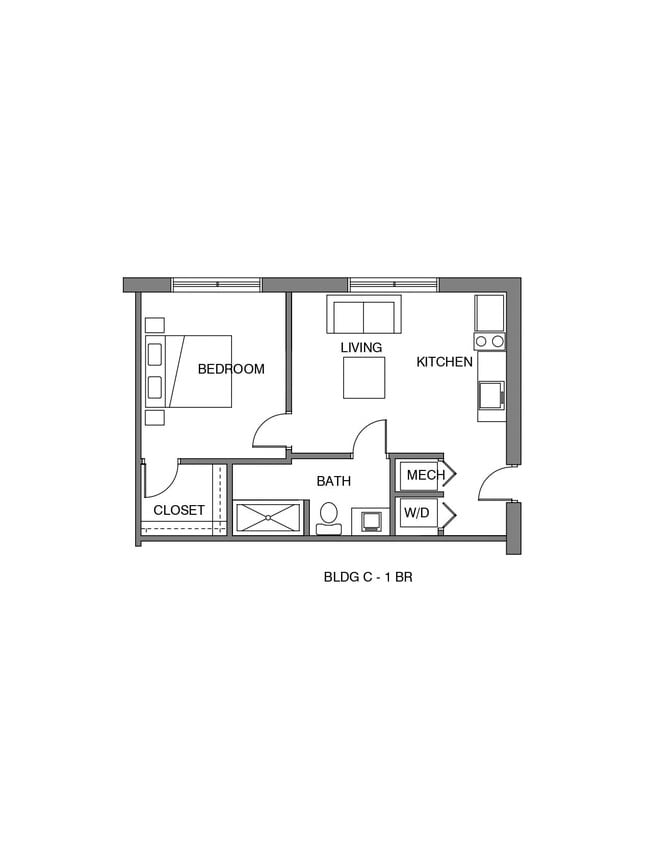 Floorplan - University Digs Apartments