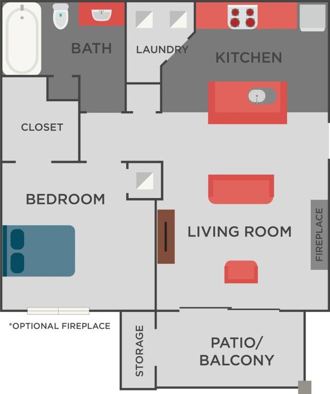 Floorplan - Autumn Park Apartments