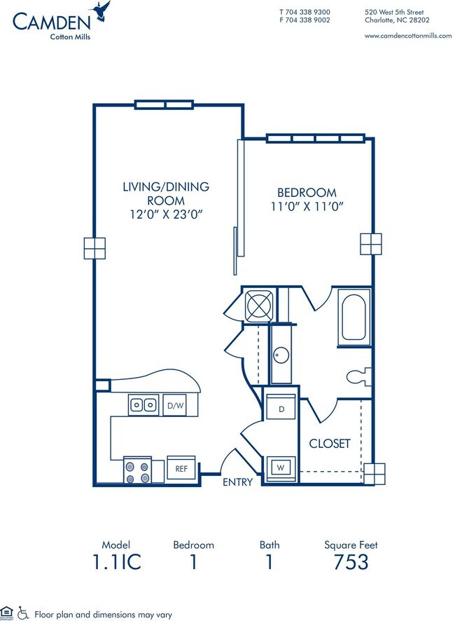 Floorplan - Camden Cotton Mills