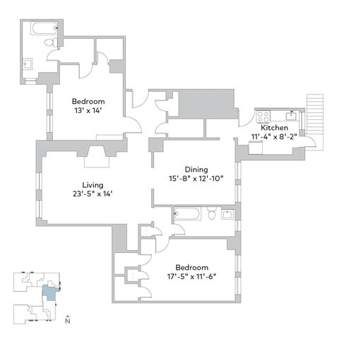 Floorplan - Cloisters