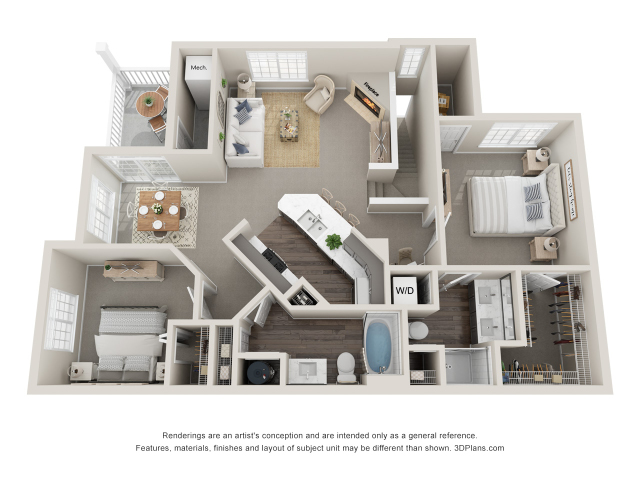 Floorplan - Farmington Lakes Apartments