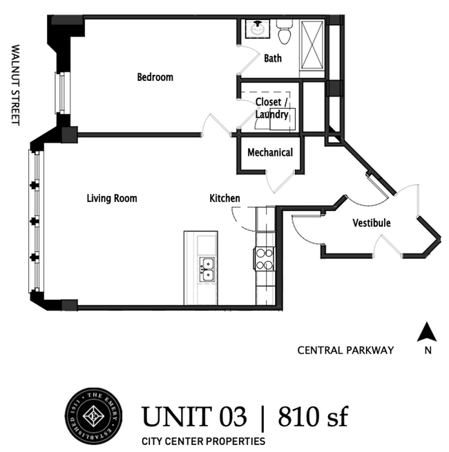 Floorplan - The Emery
