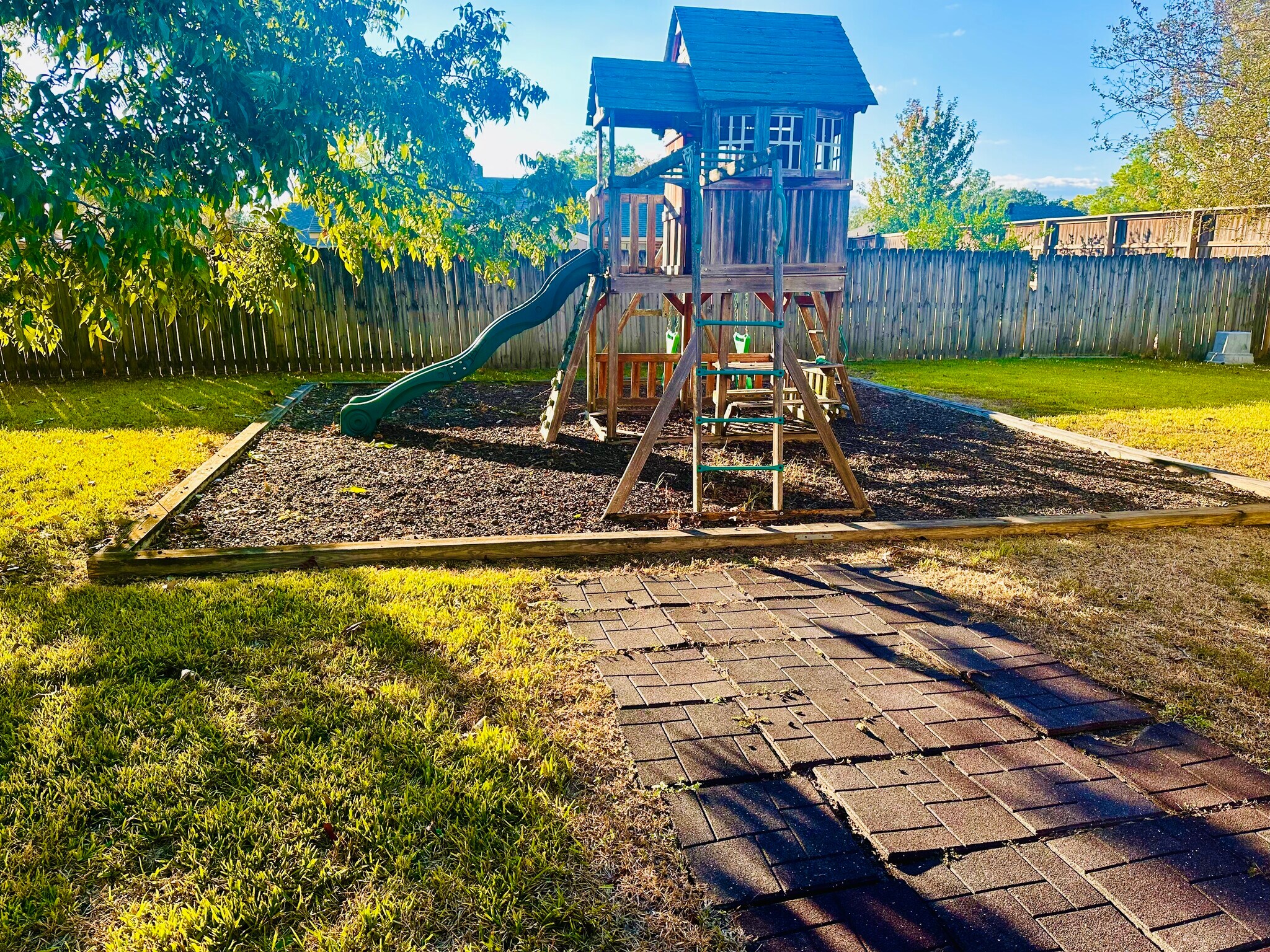 backyard - 4514 Woodlyn Dr