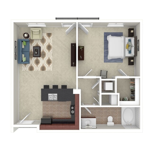Floorplan - Ashley Square at SouthPark