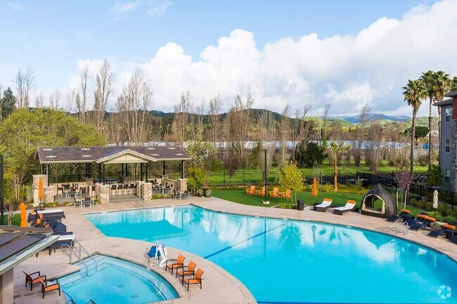 Community Pool | Apartments in Fairfield, CA | Verdant at Green Valley Apartments - Verdant at Green Valley