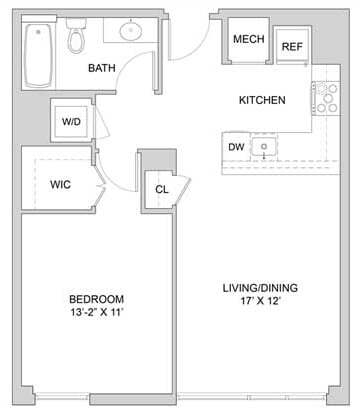 Floorplan - The Modern at Art Place