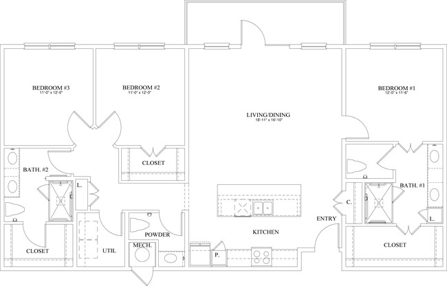 Floorplan - The Dorset