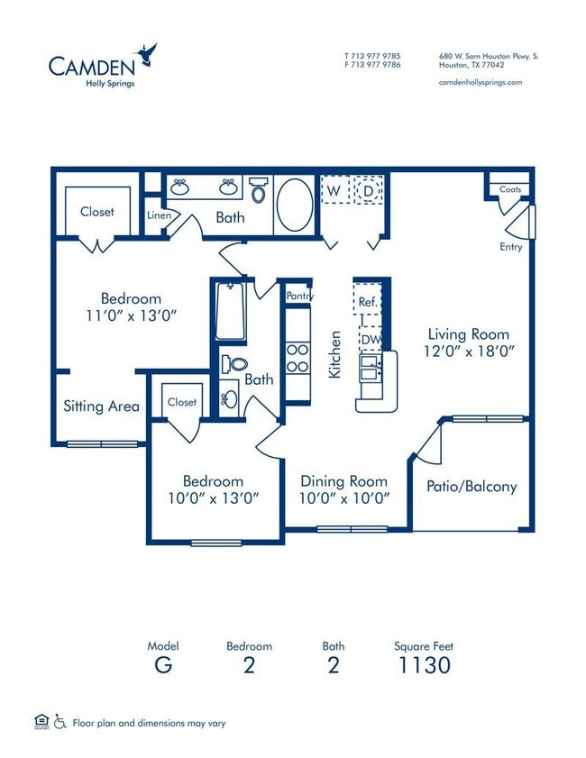 Floorplan - Camden Holly Springs